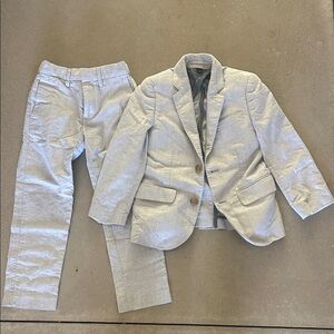 Crewcuts Ludlow Suit Jacket and Pants Set kids size 5- great for Easter!!